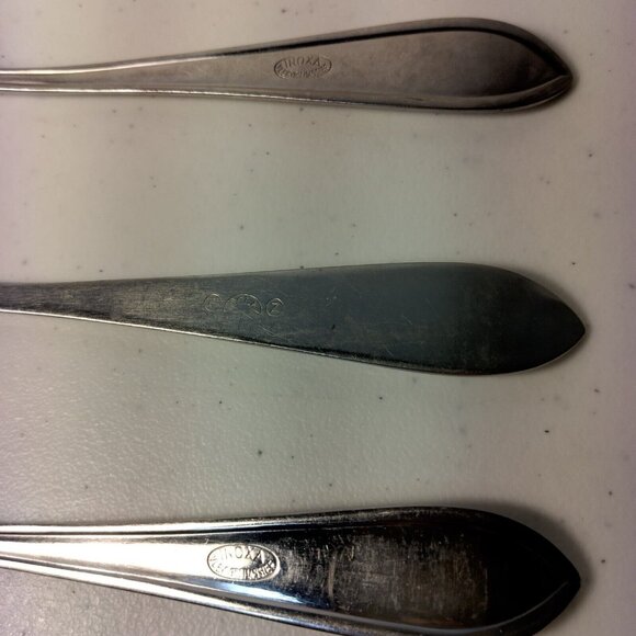 Inoxa Flatware Vlekvrij Massief Tablespoon Lot 3 Holland Stainless Steel 7.25" - Picture 8 of 10